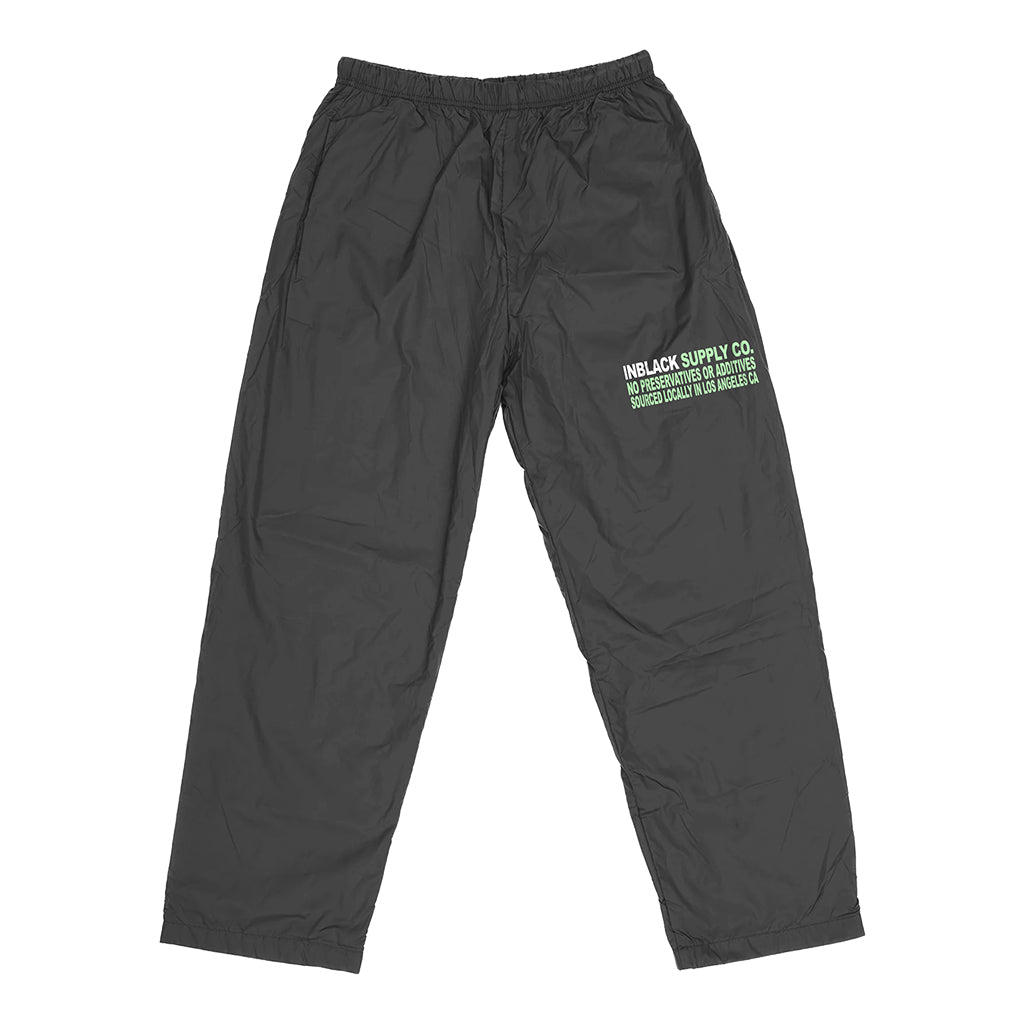 IB SUPPLY CO. NYLON TRACK PANTS