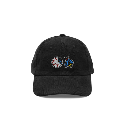 Vintage Eye Bee Corduroy Hat